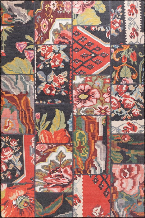 Conceptum Folk Chenille Multicolor 75 x 150 cm